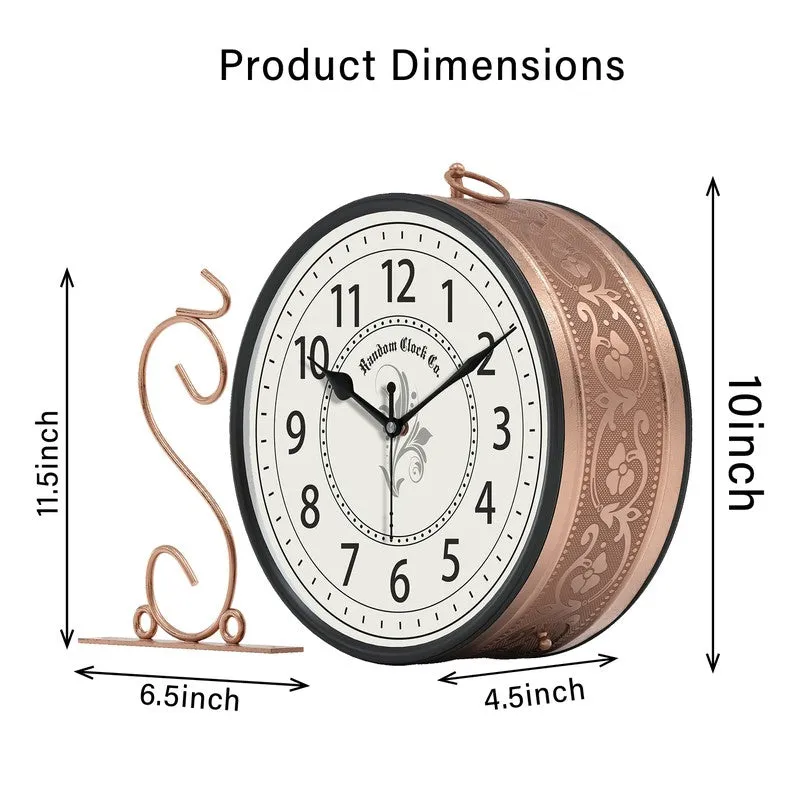 Regentia Double Sided Wall Clock media 9
