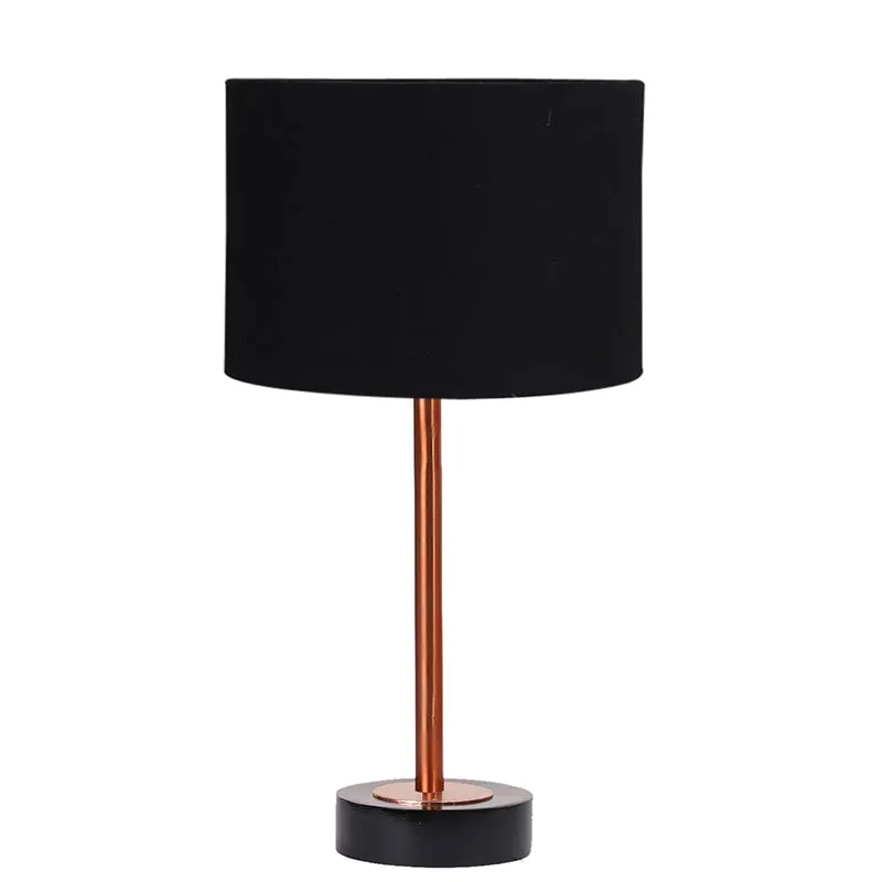 Cotin I Rodin Wooden Table Lamp - Black,Copper media 4