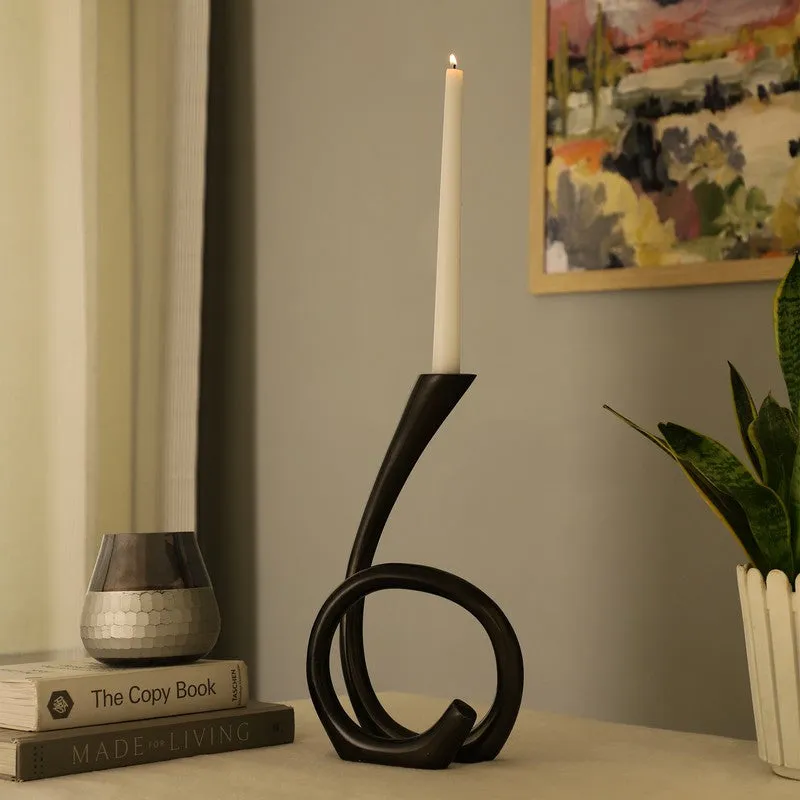 Eclipse Curve Abstract Showpiece - Black media 1