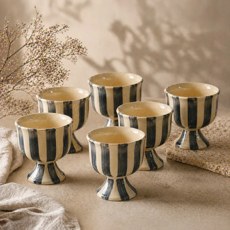 FrostBite Ceramic Ice Cream Cup (160 mL Each) - Set of Six media 5