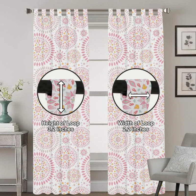 Mandala Tab Top Medium Width Curtain media 7