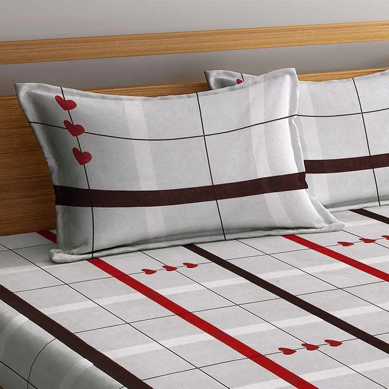 Benito Stripes Bedsheet - 150 GSM media 4