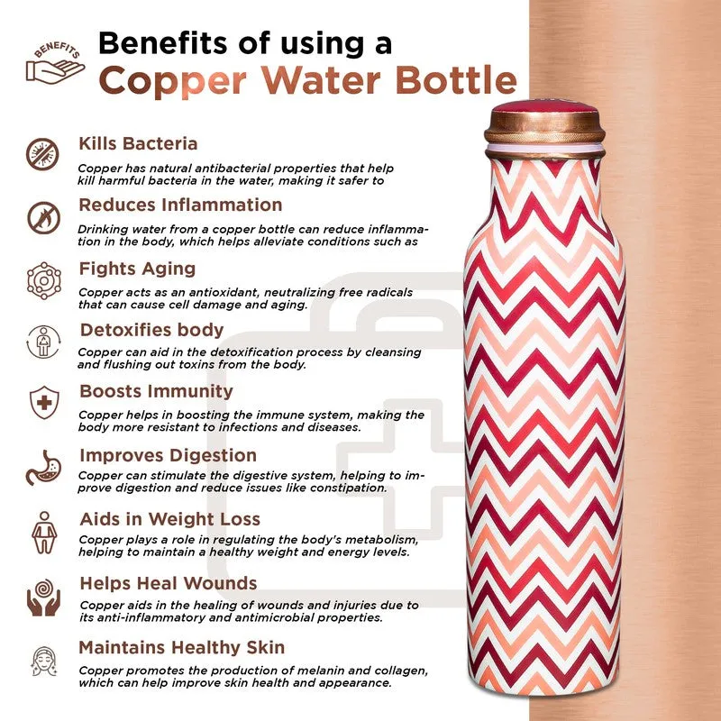 AquaTrail Copper Water Bottle - 1000 mL media 8