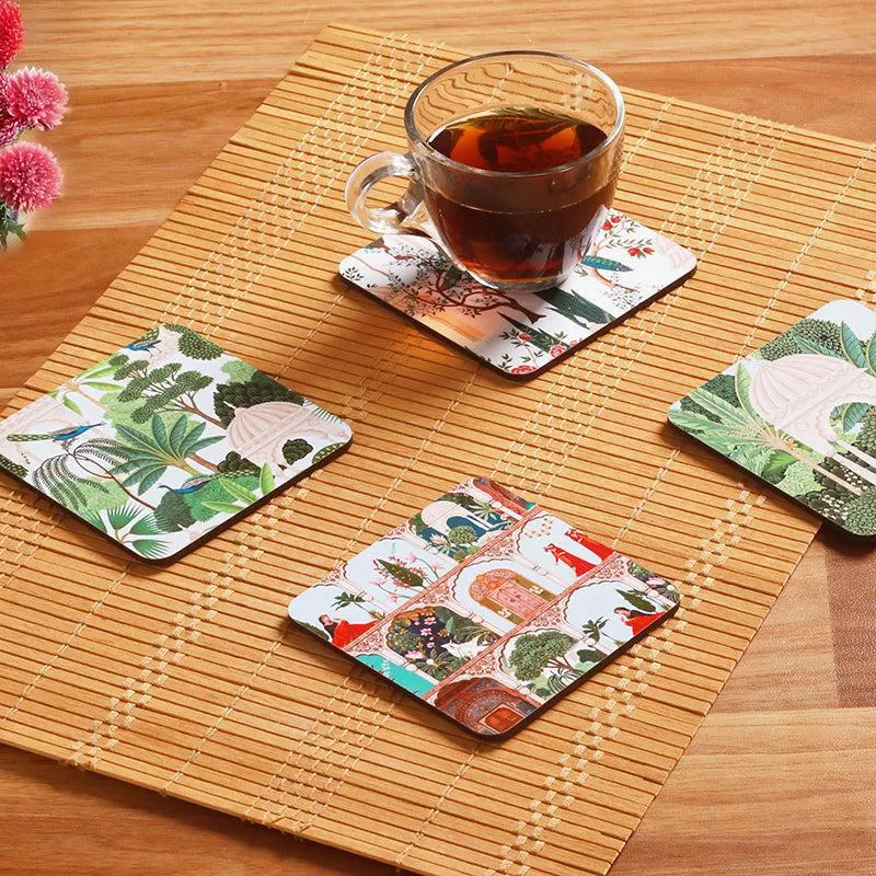 Velnias Wood Coaster - Set Of Four media 3