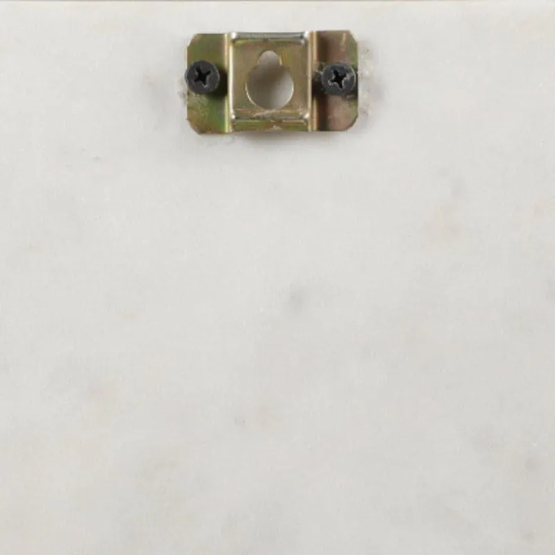 Leafy Art Hand Painted Marble Wall Accent media 4