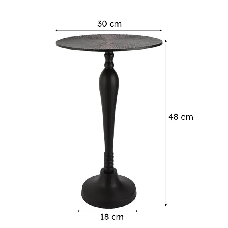Araban Accent Table - Black media 6