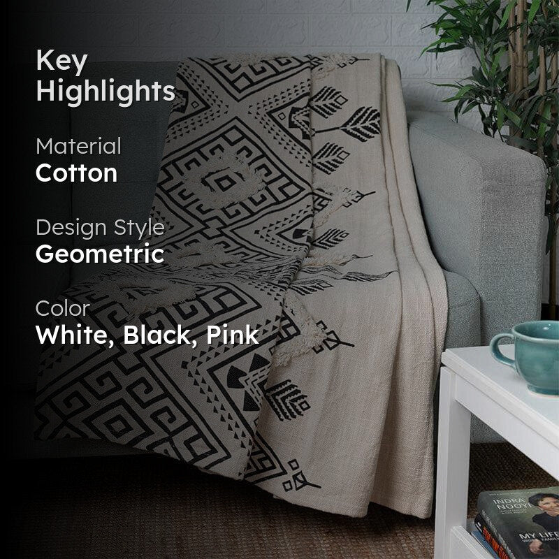 Ombra Cotton Throw media 2