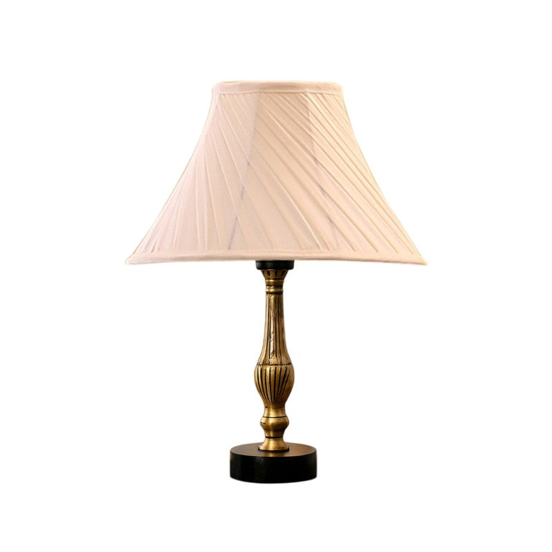 Aurelo Alyn Wooden Table Lamp - OffWhite media 5
