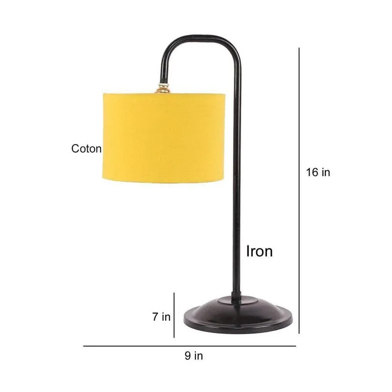 Flynn Arch Fabric Table Lamp - Yellow media 7