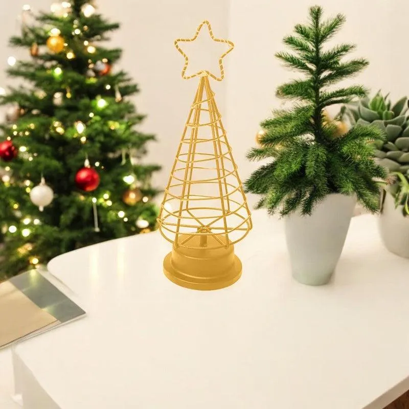 Urban Fir Christmas Ornament - Gold media 6