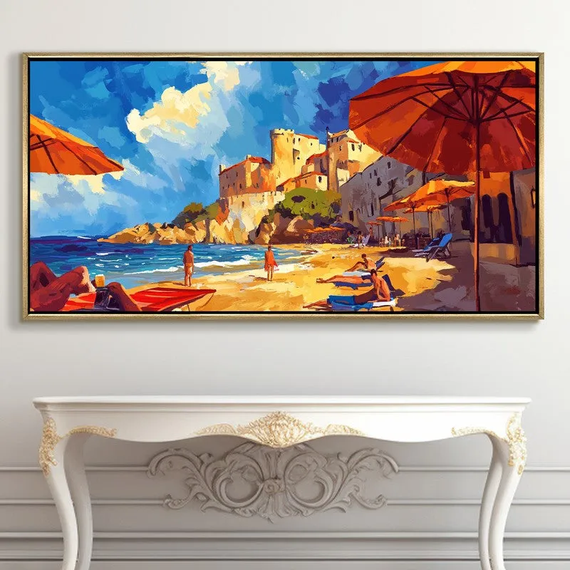 Marisol Canvas Wall Painting With Frame media 5