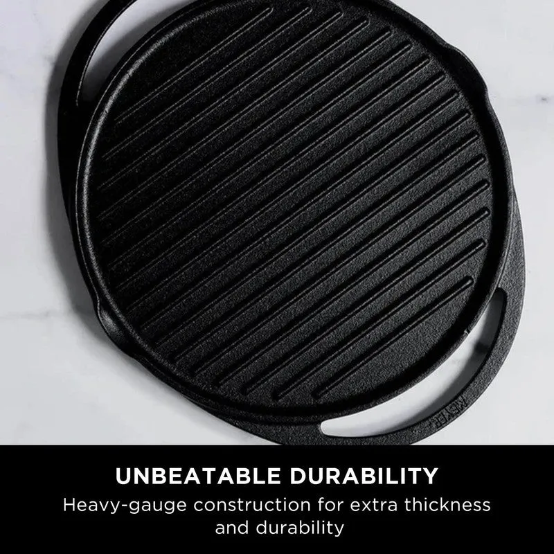 Meyer Double Handle Cast Iron Grill Pan media 5