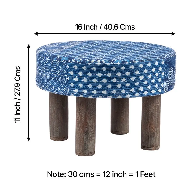 Gavex Sheesham Wooden Bench - Blue media 11