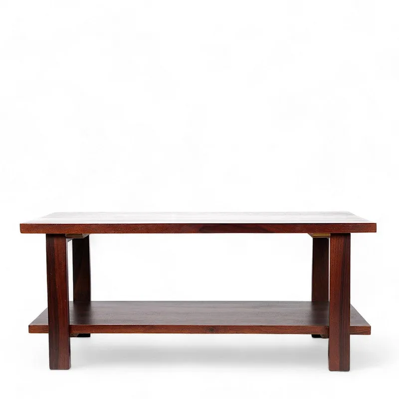 Xynex Sheesham Wooden Center Table - Brown media 6