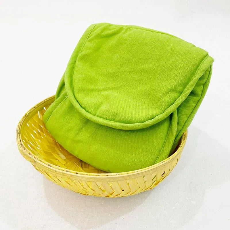 Swayam Verga Bread Basket - Green media 4