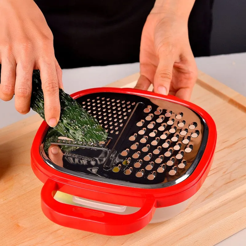 Wellberg 5-in-1 Stainless Steel Grater media 7