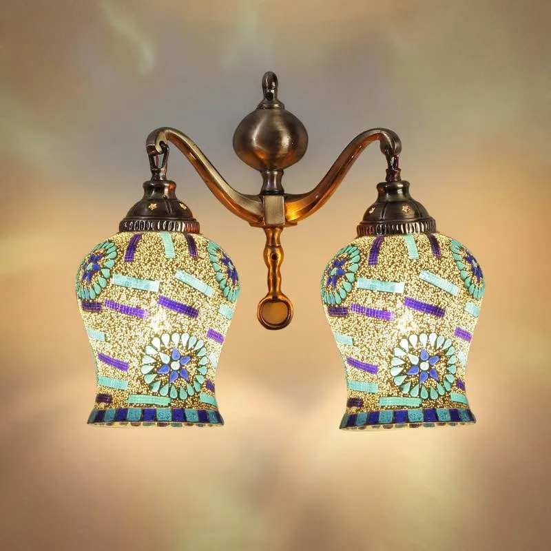 Twilight Metal Mosaic Wall Lamp media 5
