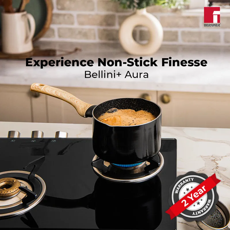 Bergner Bellini Plus Marble Non Stick Saucepan - 1800 ML media 5