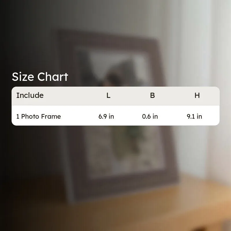 MonoMuse PVC Photo Frame - Light Brown media 11