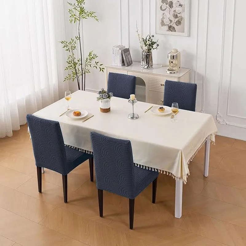 Nexo Neat Chair Cover (Blue) - Set Of Four media 3
