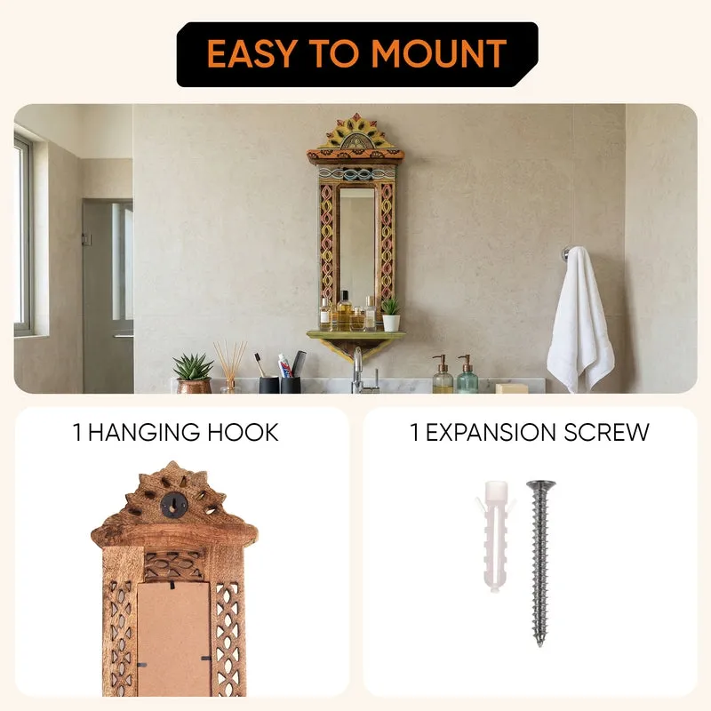 Jharokha I Wall Mirror media 5