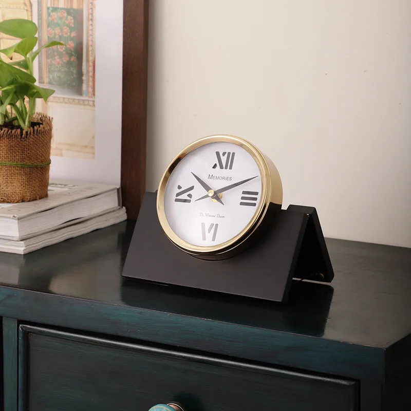 Rivara Table Clock - Black media 1