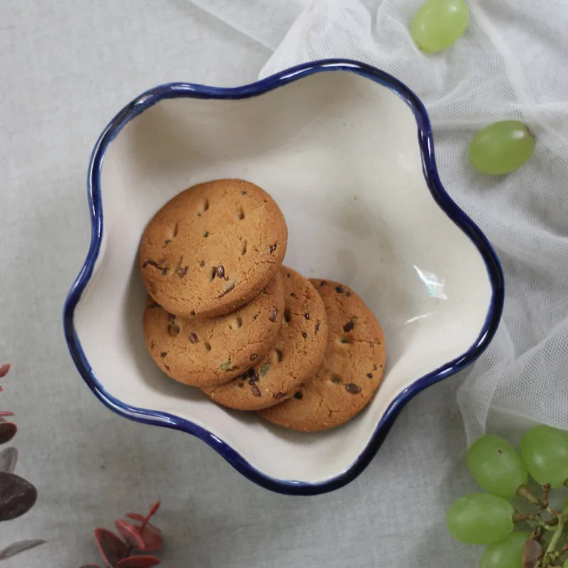Neri Ceramic Snack Bowl (250 mL) - Set Of Two media 5
