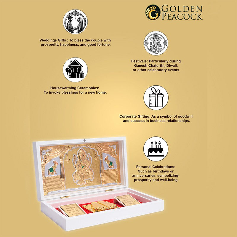 Siddhi Ganesha Foiled Festive Accent media 5