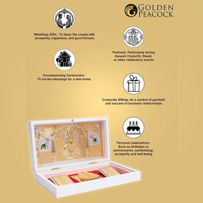 Siddhi Ganesha Foiled Festive Accent media 5