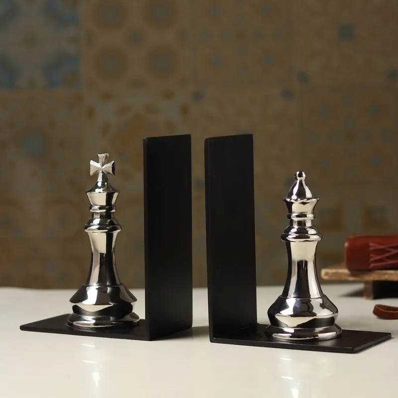 Book Mate Bookends (Silver) - Set Of Two media 3
