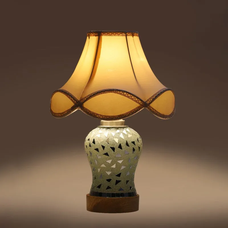 Liora Arc Wooden Table Lamp - Multicolor media 7