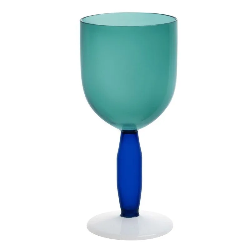 Lime Twist Goblet Glasses(280 mL) - Set Of Four media 4