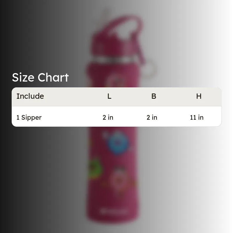 Donut Fun Sipper Water Bottle - 750 mL media 7