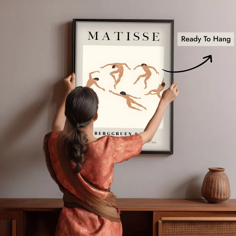 Rhythm Canvas Wall Painting With Black Frame media 6