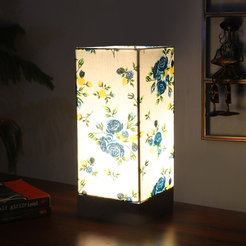 Seralya Edge Cotton Table Lamp - Multicolor