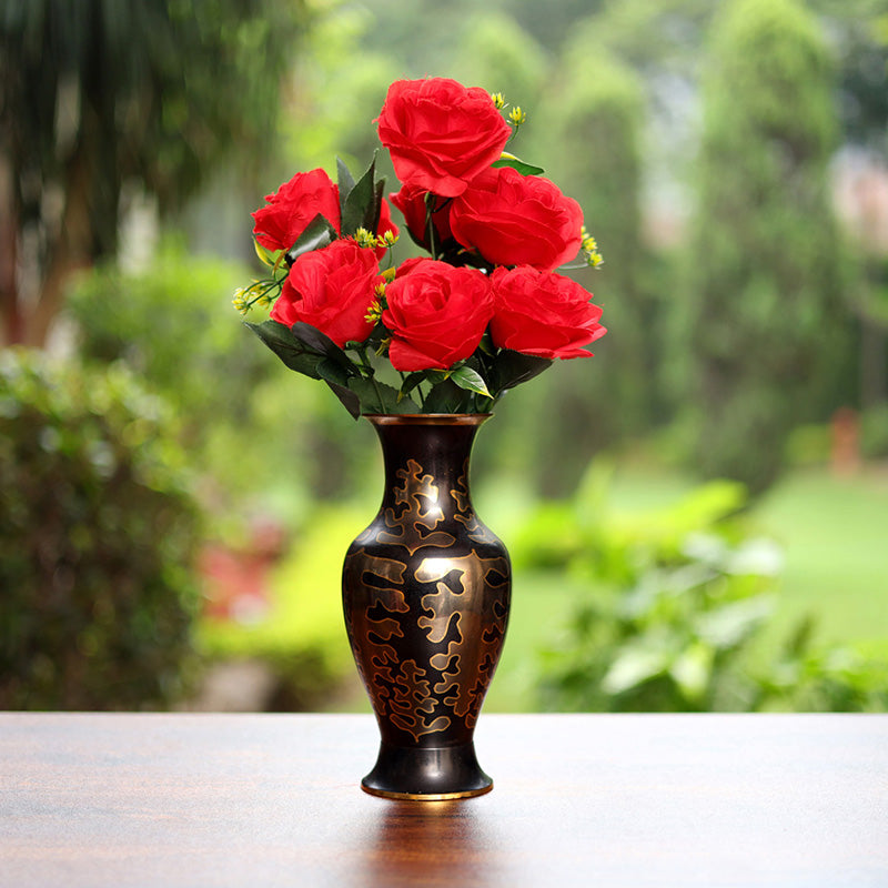 Fiora Artificial Rose (Red)  Set of One media 3