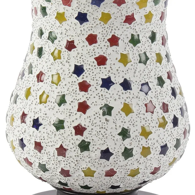 Lunara Mosaic Glass Table Lamp - Multicolor media 7