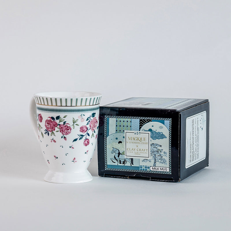 Magique: Portrait of a Rose Bone China Coffee Mug - 250 mL media 8