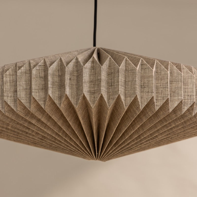 Fig Living Oblong Paper Ceiling Lamp - Grey media 5