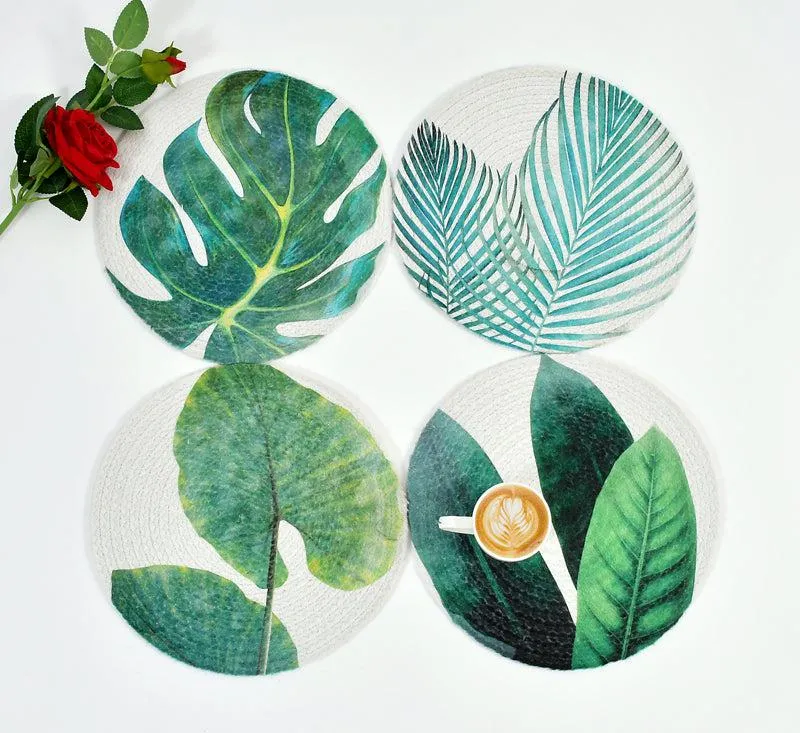Luco Leaf Placemat - Set Of Four media 1