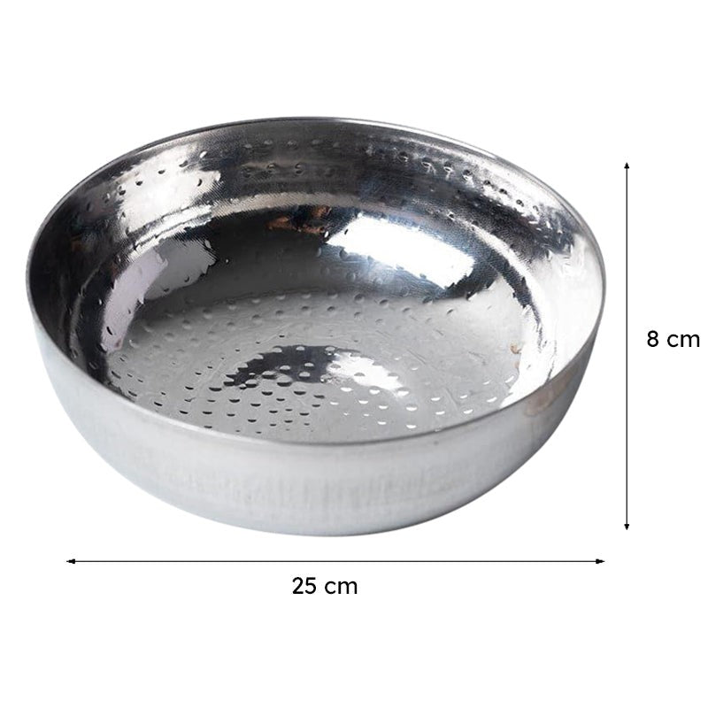 Dip Deep Hammered Kadhai - 2400 mL media 7