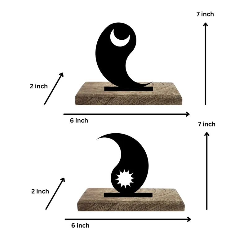Yin & Yang Showpiece - Set Of Two media 5