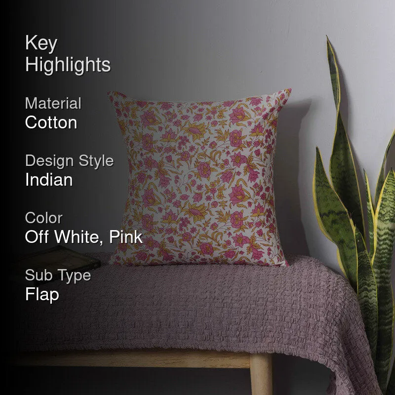 Aflora II Cotton Cushion Cover media 2