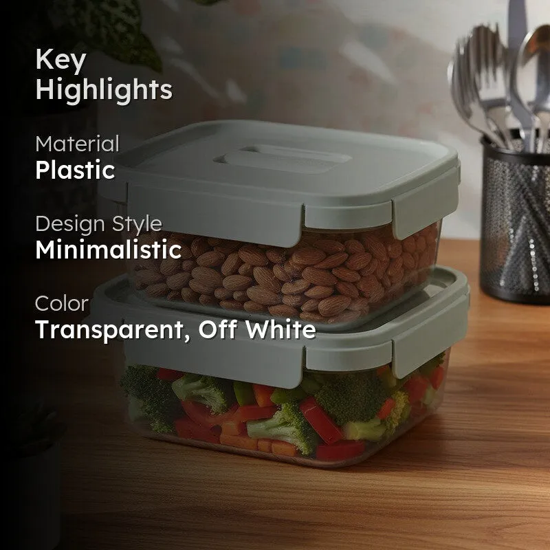 Vynra Aura Food Container (1600 mL Each) - Set Of Two media 2