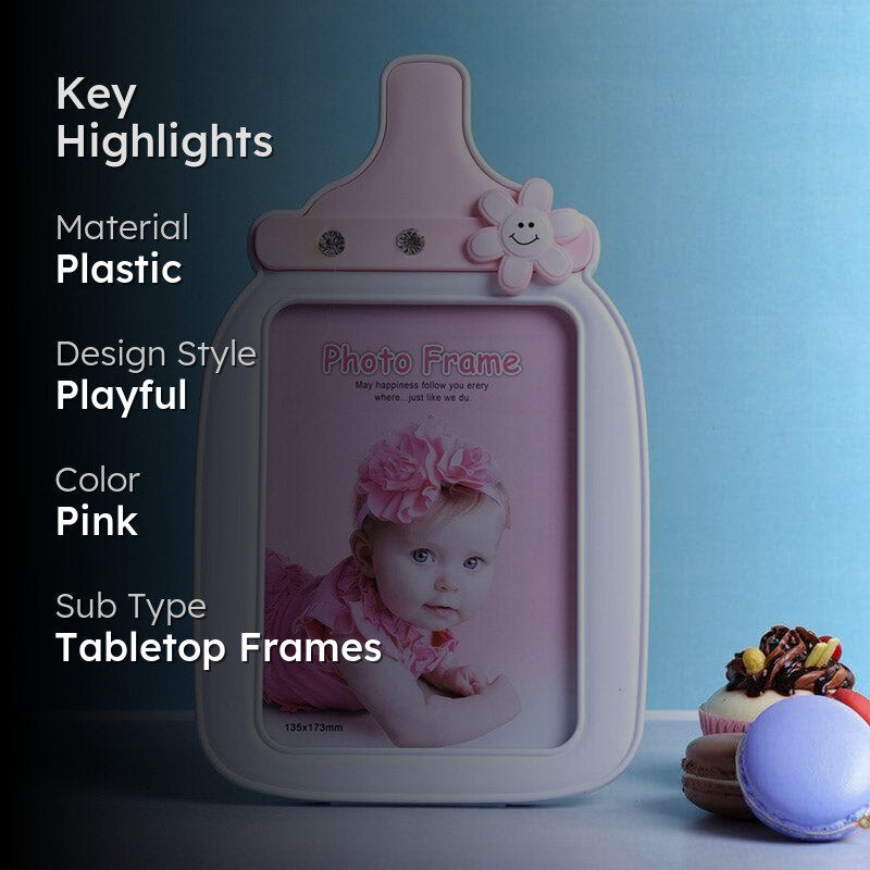Baby Nibble Photo Frame - Pink media 2