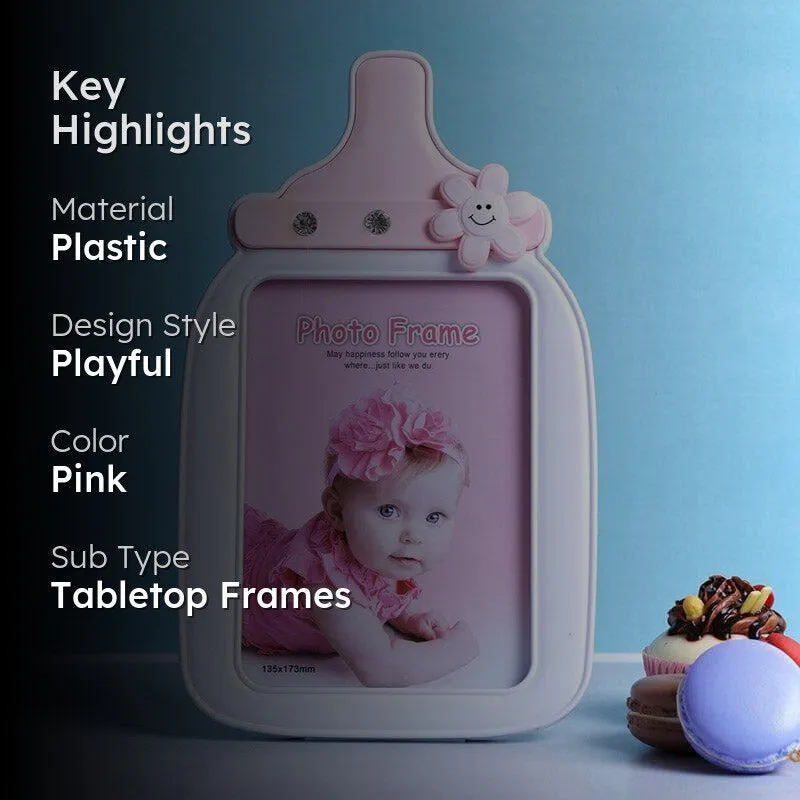 Baby Nibble Photo Frame - Pink media 2