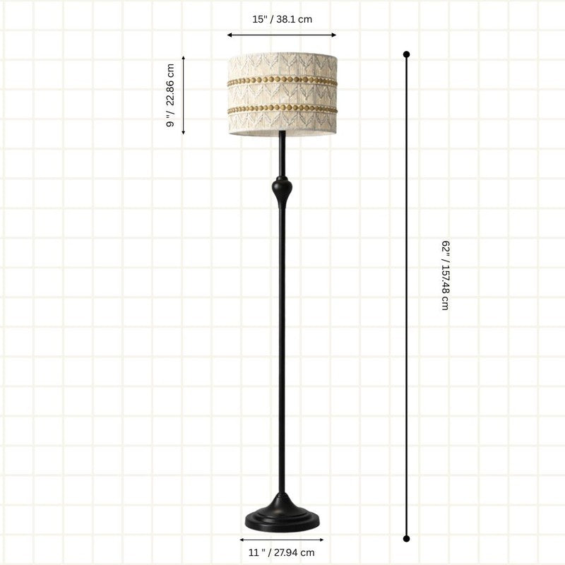 Belmont Designer Metal Floor Lamp media 6