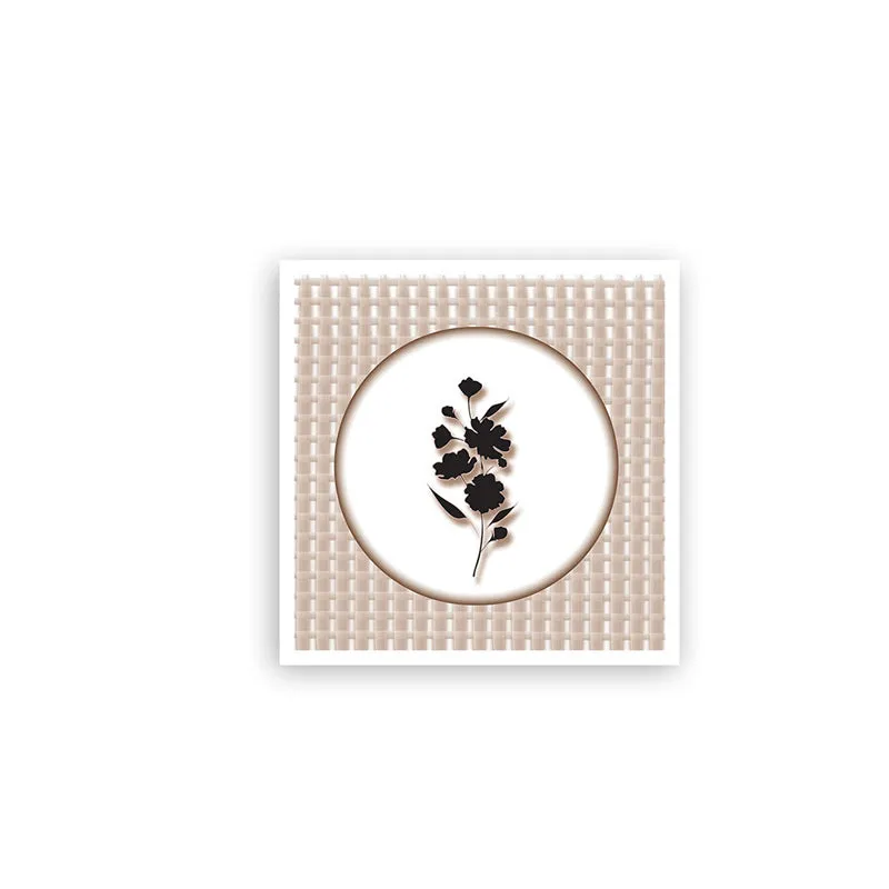 Botanica Silhouette Wall Art with White Frame media 3
