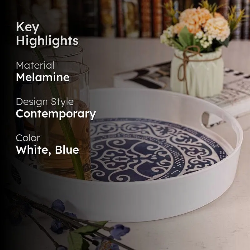 Ethnic Story Serving Tray media 2