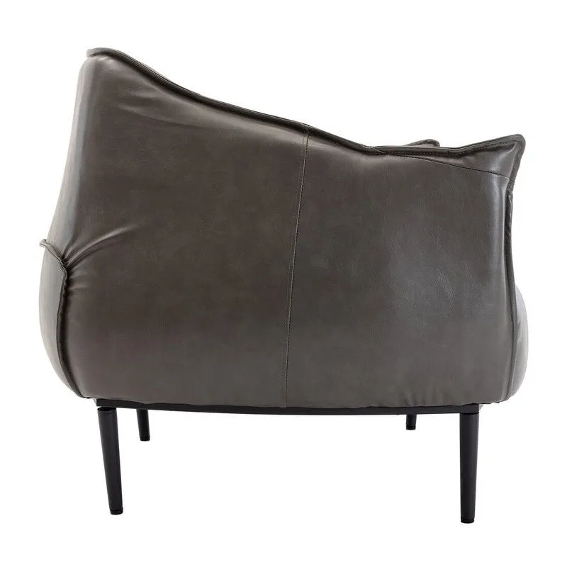 Elvora Neem Wood Accent Chair - Grey media 8
